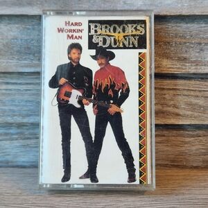 Brooks & Dunn Hard Workin' Man Cassette Tape Country Music